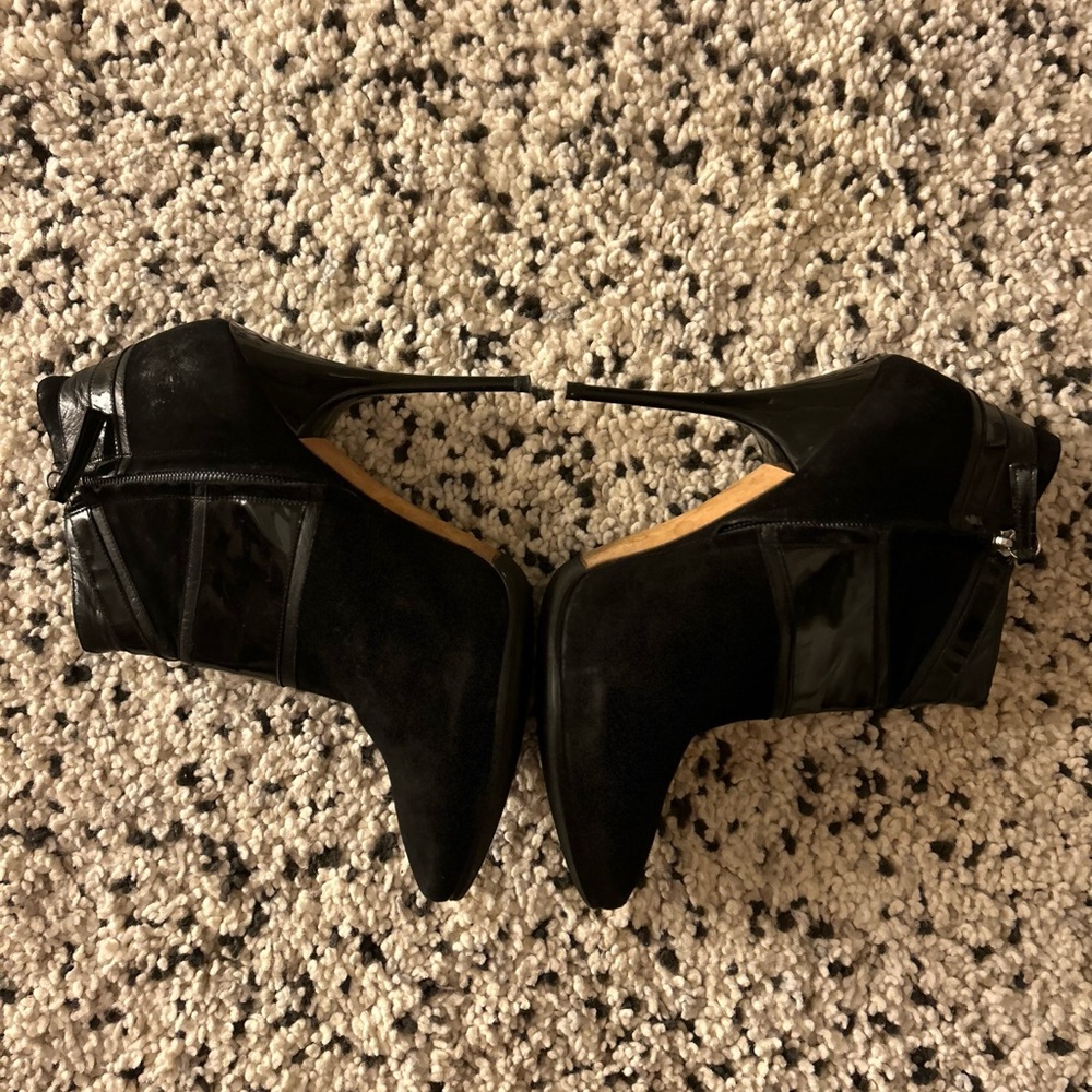 Alexander McQueen Black Booties - Picture 3 of 7